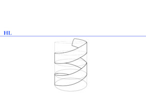 螺旋パースの描き方⑤