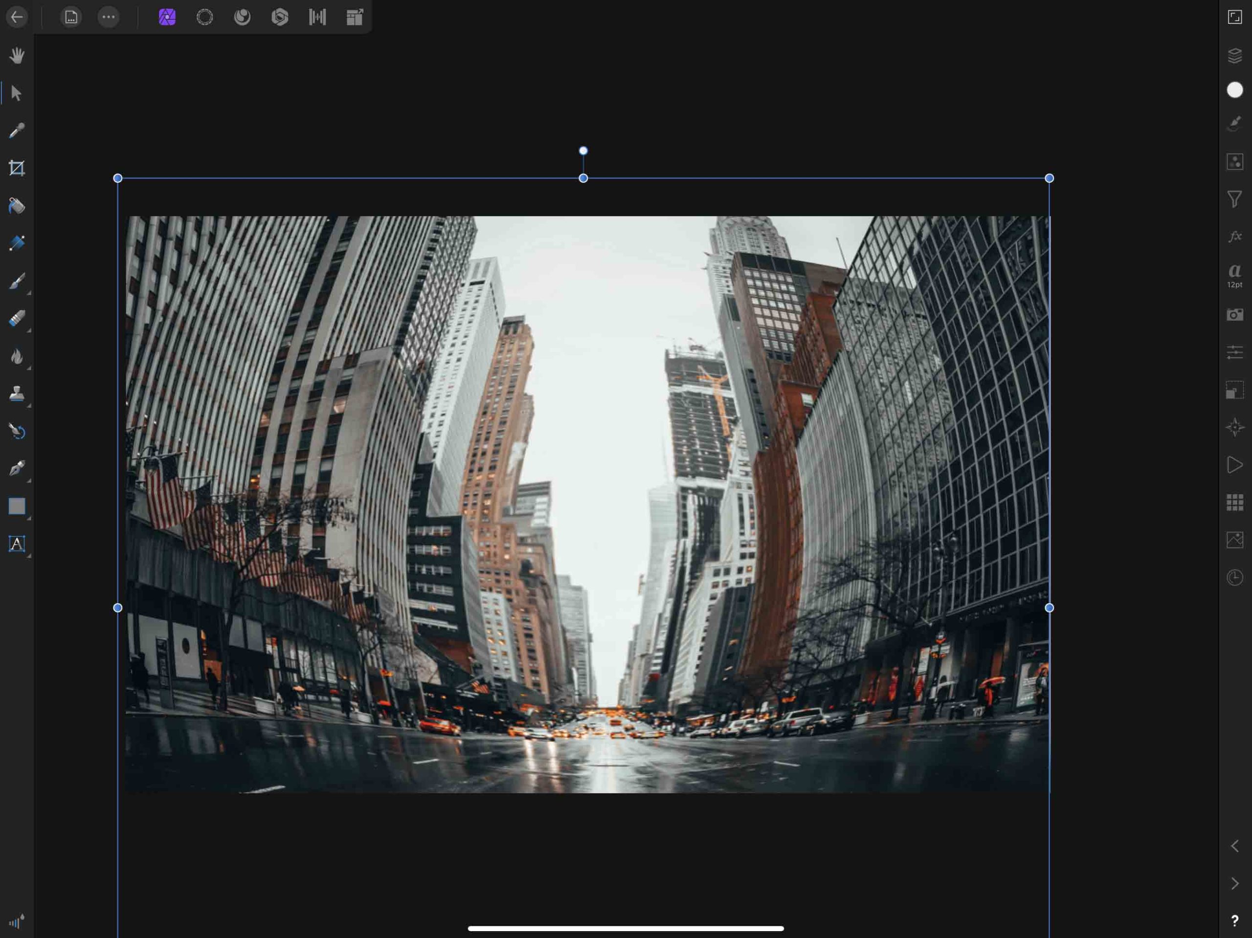 写真に魚眼レンズ風にゆがませる方法 Affinity Photo ナツヲカケル 兼業クリエイター雑記