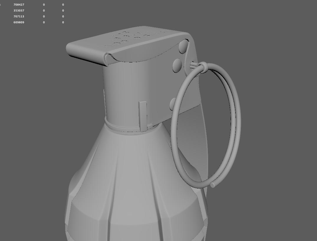 Maya ハイモデルからノーマルマップを作成する方法 ナツヲカケル 兼業クリエイター雑記