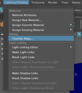 TransferMapを選択