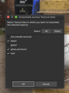 インスタンスするTextureSetを決定