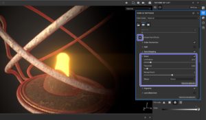 ポストエフェクトを追加