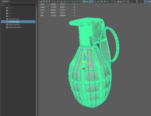 同じ位置に配置