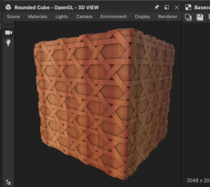 3Dビューに表示される