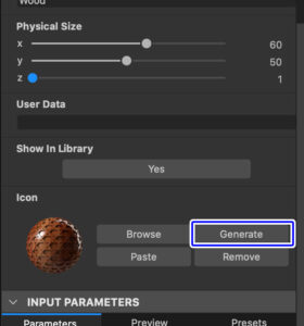 アイコンを作成しておく