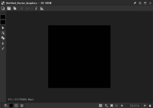 ベクター編集モードになる