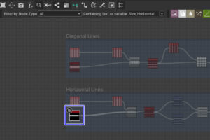 検索したノード以外がグレーアウト
