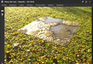 環境マップが反映される