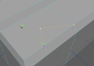 連続して角度をつけてマルチカット